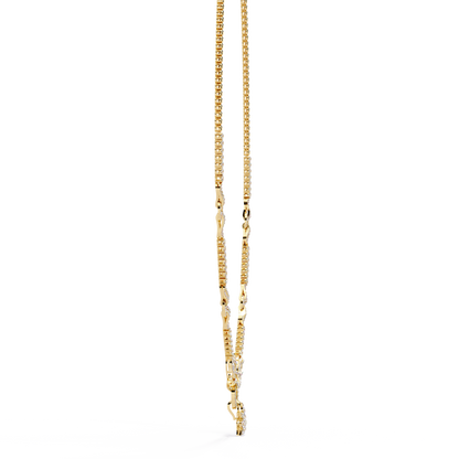 Regal Prism Princess Fringe Lab Grown Diamond Necklace