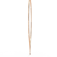 Adorn Marquise Drop Tennis Lab Grown Diamond Necklace - Ophiratbf