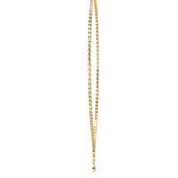 Adorn Marquise Drop Tennis Lab Grown Diamond Necklace - Ophiratbf