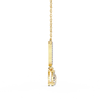 Viveur Pear Drop Lab Grown Diamond Necklace - Ophiratbf