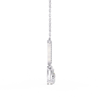 Viveur Pear Drop Lab Grown Diamond Necklace - Ophiratbf