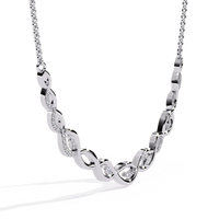 Aurelia Vine Twist Lab Grown Diamond Necklace - Ophiratbf