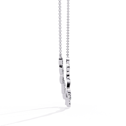 Aurelia Vine Twist Lab Grown Diamond Necklace