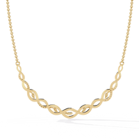Aurelia Vine Twist Lab Grown Diamond Necklace - Ophiratbf