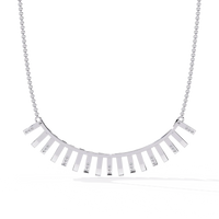 Solar Flare Fringe Lab Grown Diamond Necklace - Ophiratbf