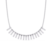 Solar Flare Fringe Lab Grown Diamond Necklace - Ophiratbf
