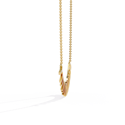 Solar Flare Fringe Lab Grown Diamond Necklace