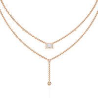 Nouveau Princess Lariat Lab Grown Diamond Necklace - Ophiratbf