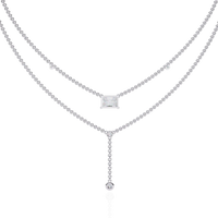 Nouveau Princess Lariat Lab Grown Diamond Necklace - Ophiratbf