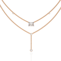 Nouveau Princess Lariat Lab Grown Diamond Necklace - Ophiratbf