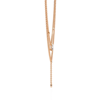 Nouveau Princess Lariat Lab Grown Diamond Necklace - Ophiratbf
