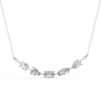 Forma Mélange Bar Lab Grown Diamond Necklace - Ophiratbf