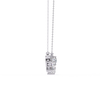 Forma Mélange Bar Lab Grown Diamond Necklace
