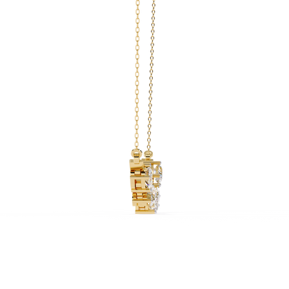 Forma Mélange Bar Lab Grown Diamond Necklace