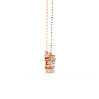 Forma Mélange Bar Lab Grown Diamond Necklace