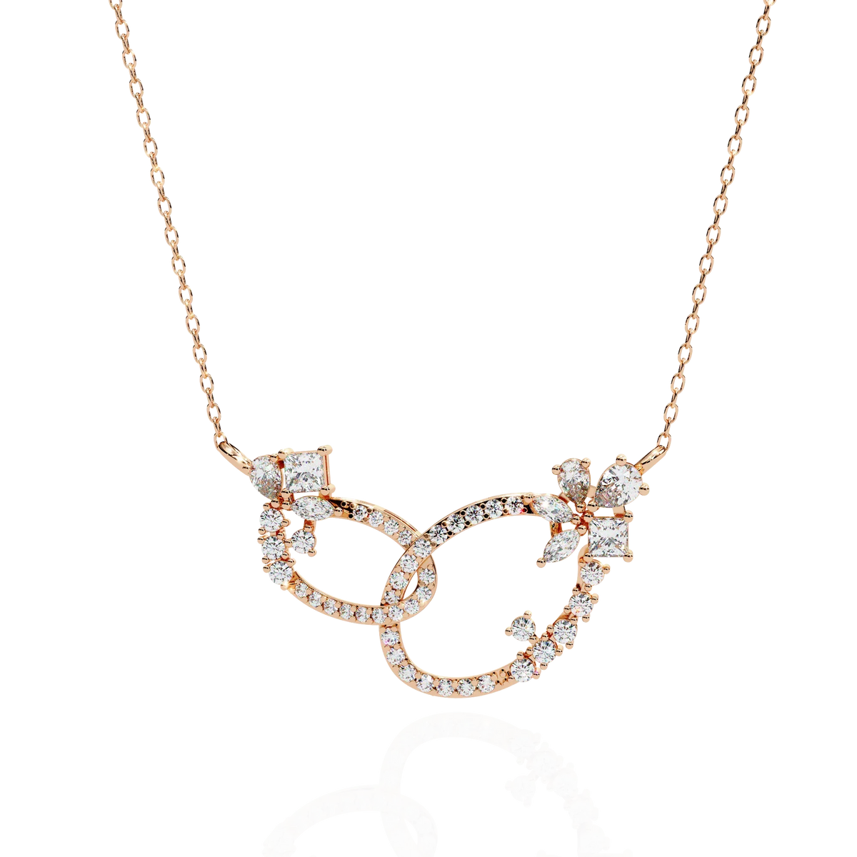 Eternal Loop Grandeur Lab Grown Diamond Necklace - Ophiratbf