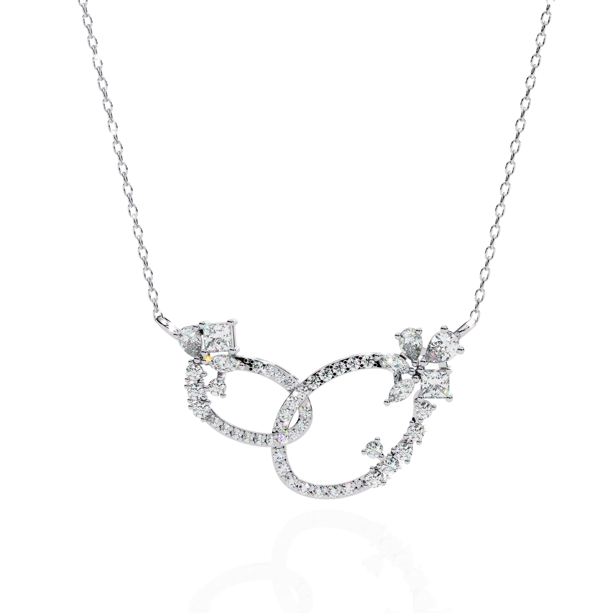 Eternal Loop Grandeur Lab Grown Diamond Necklace - Ophiratbf