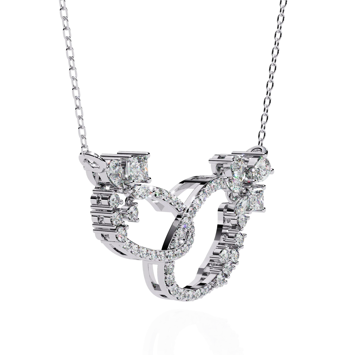 Eternal Loop Grandeur Lab Grown Diamond Necklace - Ophiratbf