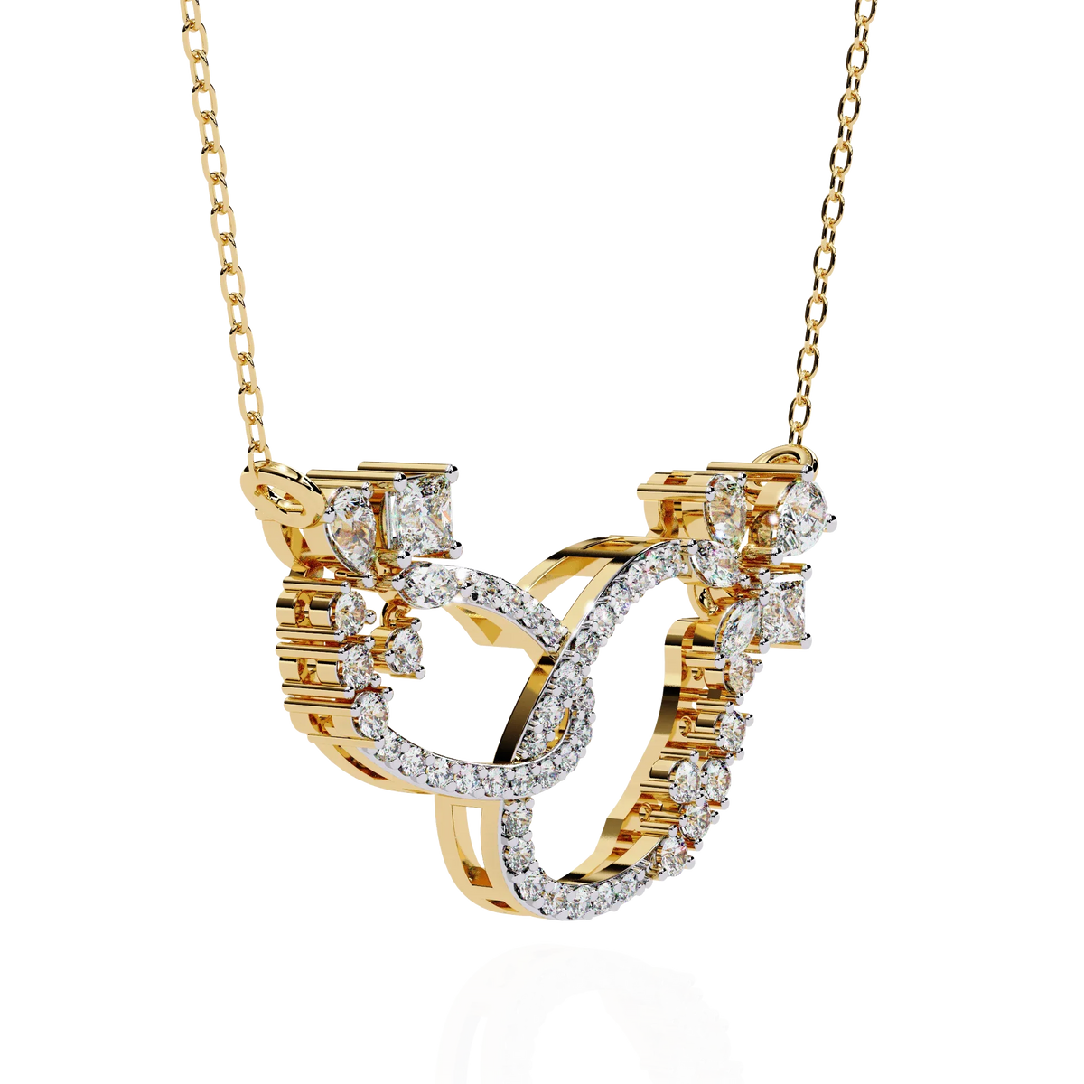 Eternal Loop Grandeur Lab Grown Diamond Necklace - Ophiratbf