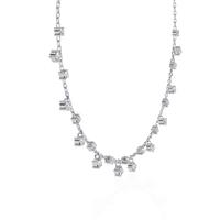 Cubis Aura Station Lab Grown Diamond Necklace - Ophiratbf