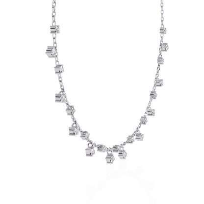 Cubis Aura Station Lab Grown Diamond Necklace