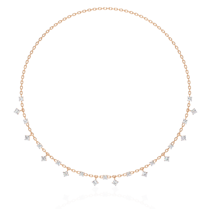 Cubis Aura Station Lab Grown Diamond Necklace