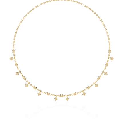 Cubis Aura Station Lab Grown Diamond Necklace