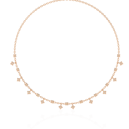 Cubis Aura Station Lab Grown Diamond Necklace