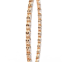 Etoile Classic Tennis Lab Grown Diamond Necklace - Ophiratbf