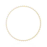 Axiom Box Link Tennis Lab Grown Diamond Necklace - Ophiratbf