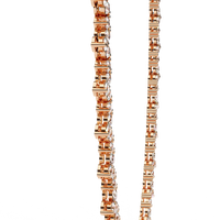 Axiom Box Link Tennis Lab Grown Diamond Necklace - Ophiratbf