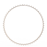 Axiom Box Link Tennis Lab Grown Diamond Necklace - Ophiratbf