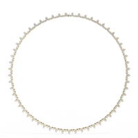 Axiom Box Link Tennis Lab Grown Diamond Necklace - Ophiratbf