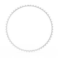 Axiom Box Link Tennis Lab Grown Diamond Necklace - Ophiratbf