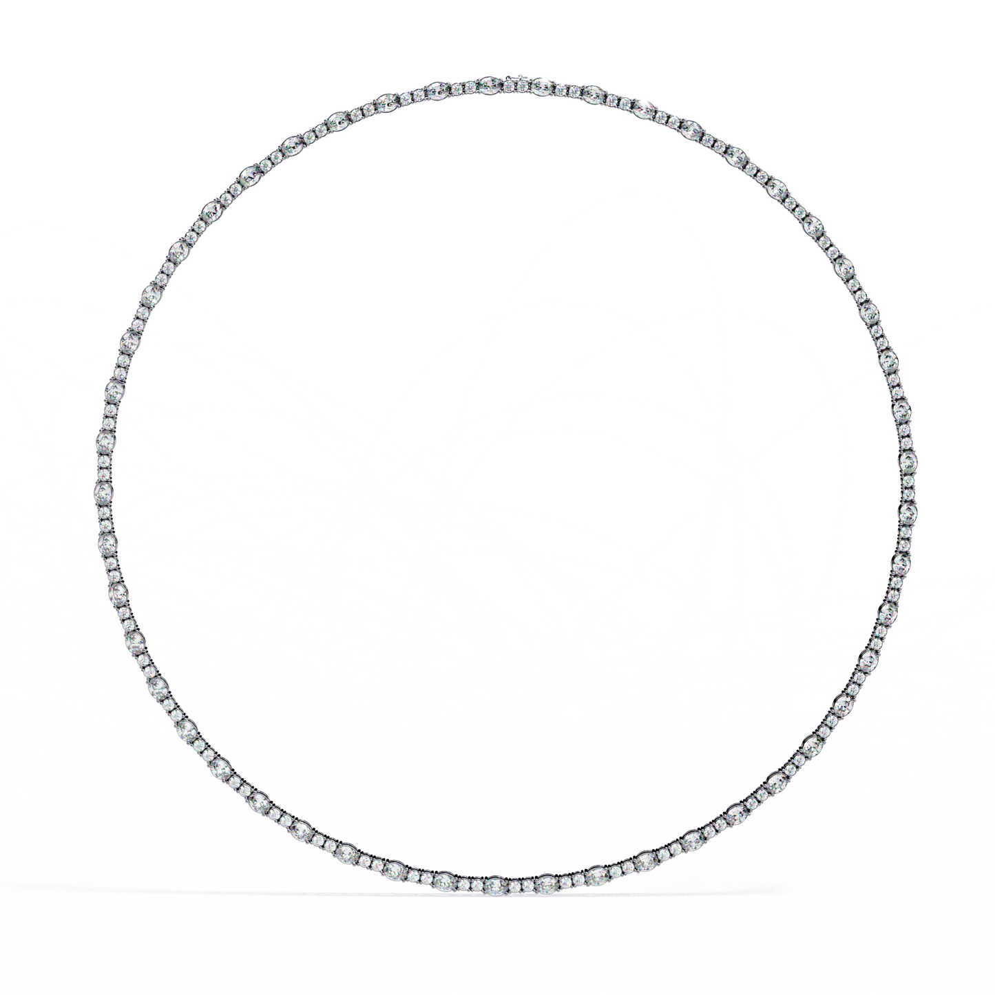 ondine alterna tennis lab grown diamond necklace