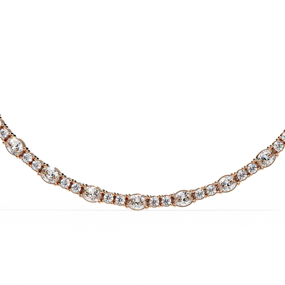 Ondine Alterna Tennis Lab Grown Diamond Necklace