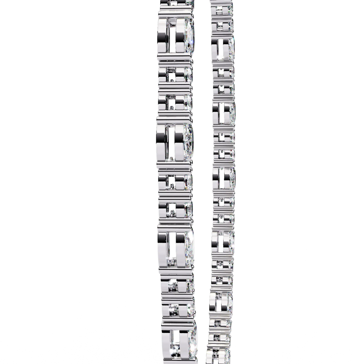 Ondine Alterna Tennis Lab Grown Diamond Necklace - Ophiratbf