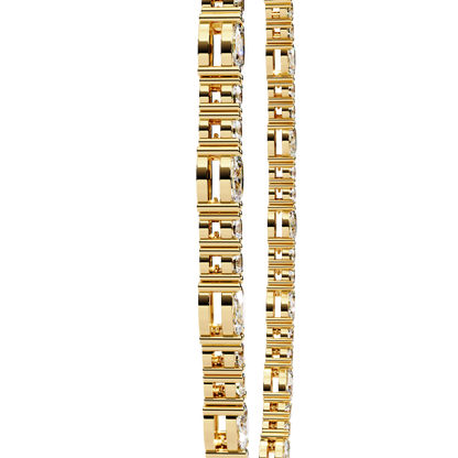 Ondine Alterna Tennis Lab Grown Diamond Necklace
