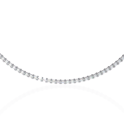 Lumina Baguette Tennis Lab Grown Diamond Necklace