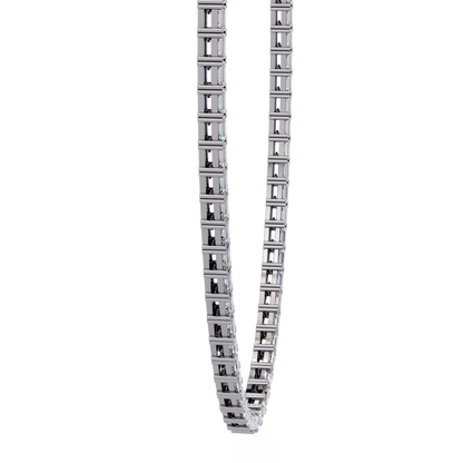 Lumina Baguette Tennis Lab Grown Diamond Necklace
