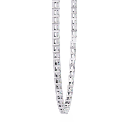 Lumina Baguette Tennis Lab Grown Diamond Necklace