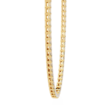 Lumina Baguette Tennis Lab Grown Diamond Necklace