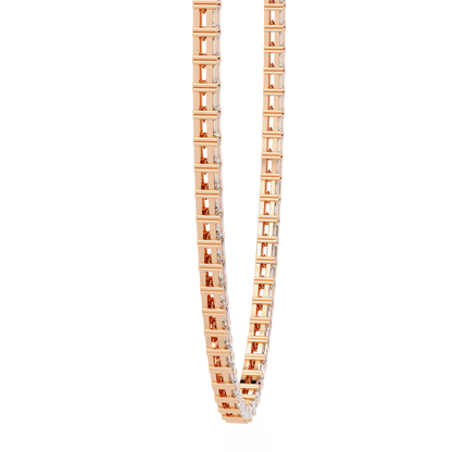 Lumina Baguette Tennis Lab Grown Diamond Necklace