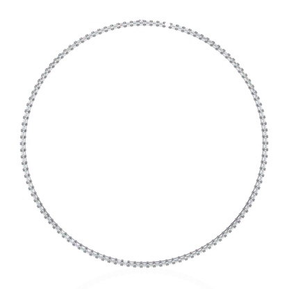 Lumina Baguette Tennis Lab Grown Diamond Necklace