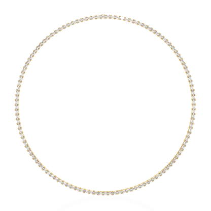 Lumina Baguette Tennis Lab Grown Diamond Necklace