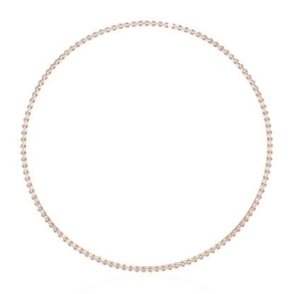 Lumina Baguette Tennis Lab Grown Diamond Necklace