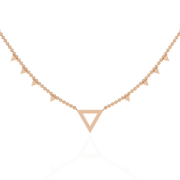 Vertex Pavé Lab Grown Diamond Necklace - Ophiratbf
