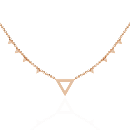 Vertex Pavé Lab Grown Diamond Necklace