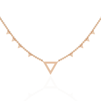 Vertex Pavé Lab Grown Diamond Necklace - Ophiratbf