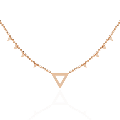 Vertex Pavé Lab Grown Diamond Necklace